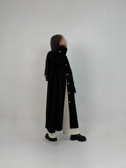 Sahar Trench Coat Black