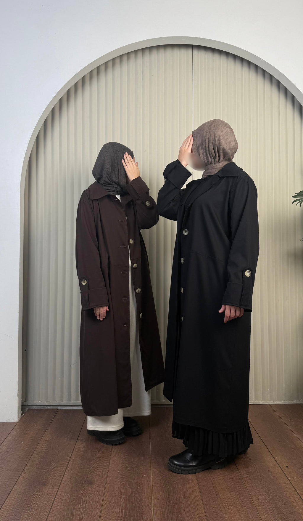 Sahar Trench Coat Black