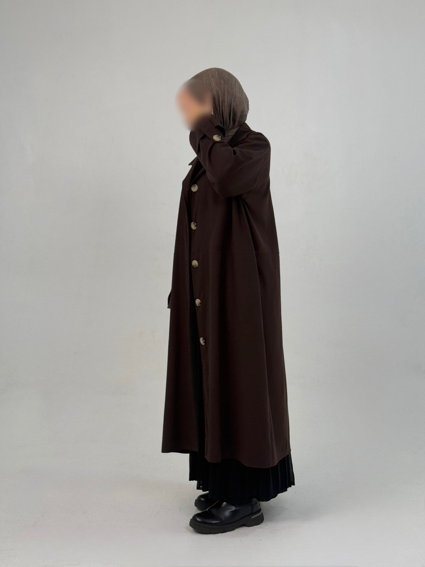 Sahar Trench Coat Brown