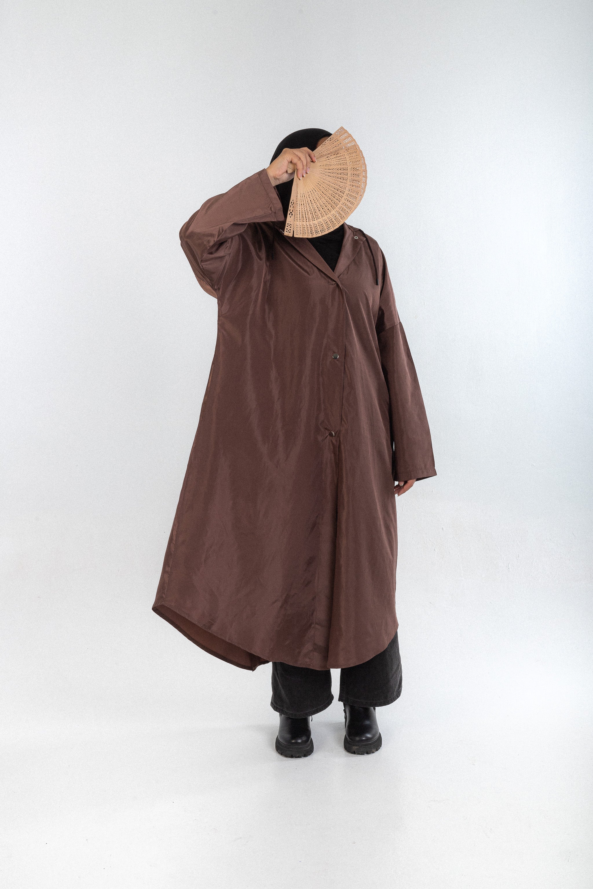 Sayl Raincoat Brown