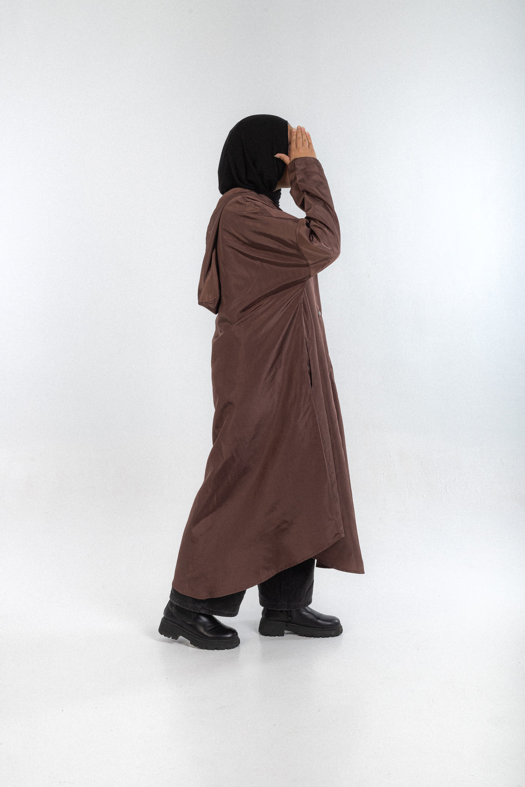 Sayl Raincoat Brown