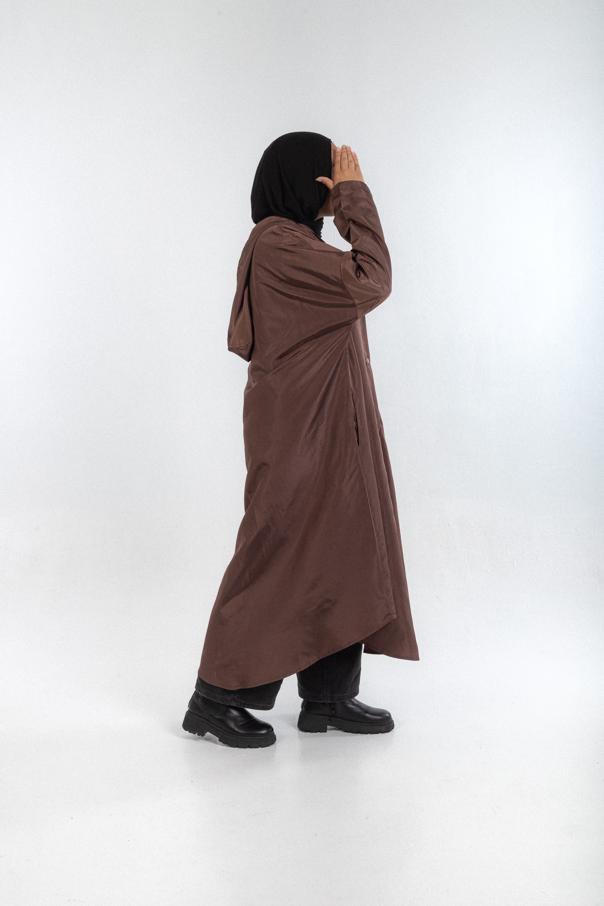 Sayl Raincoat Brown
