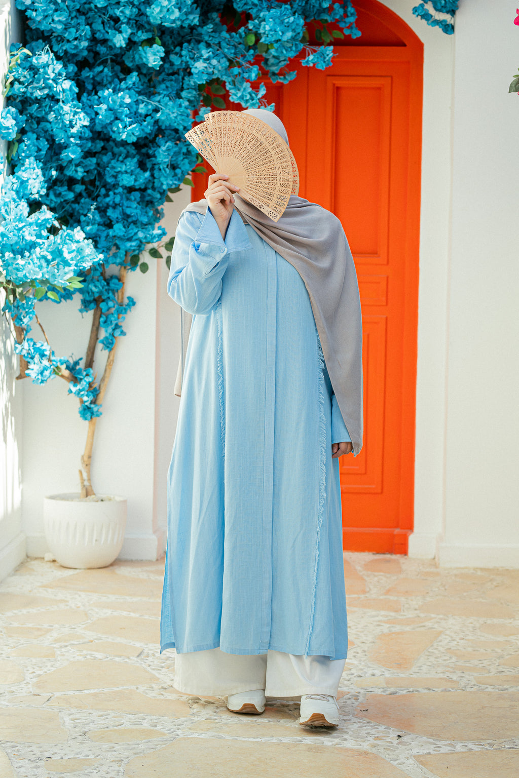 Palma Tunic - Baby Blue