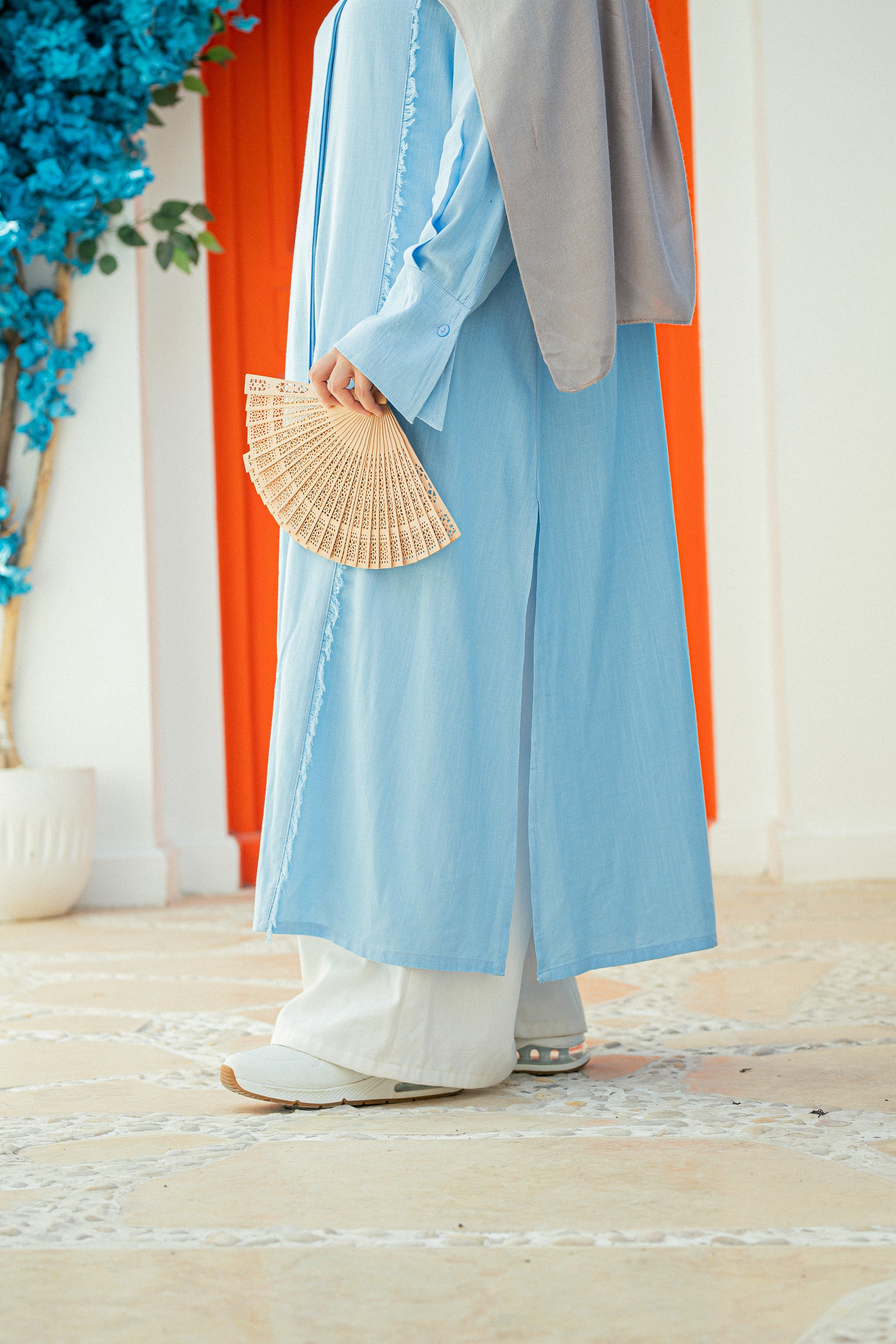 Palma Tunic - Baby Blue