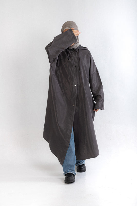 Sayl Raincoat Grey