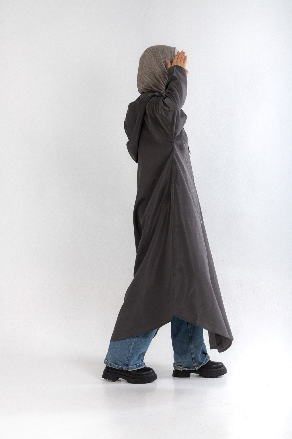 Sayl Raincoat Grey