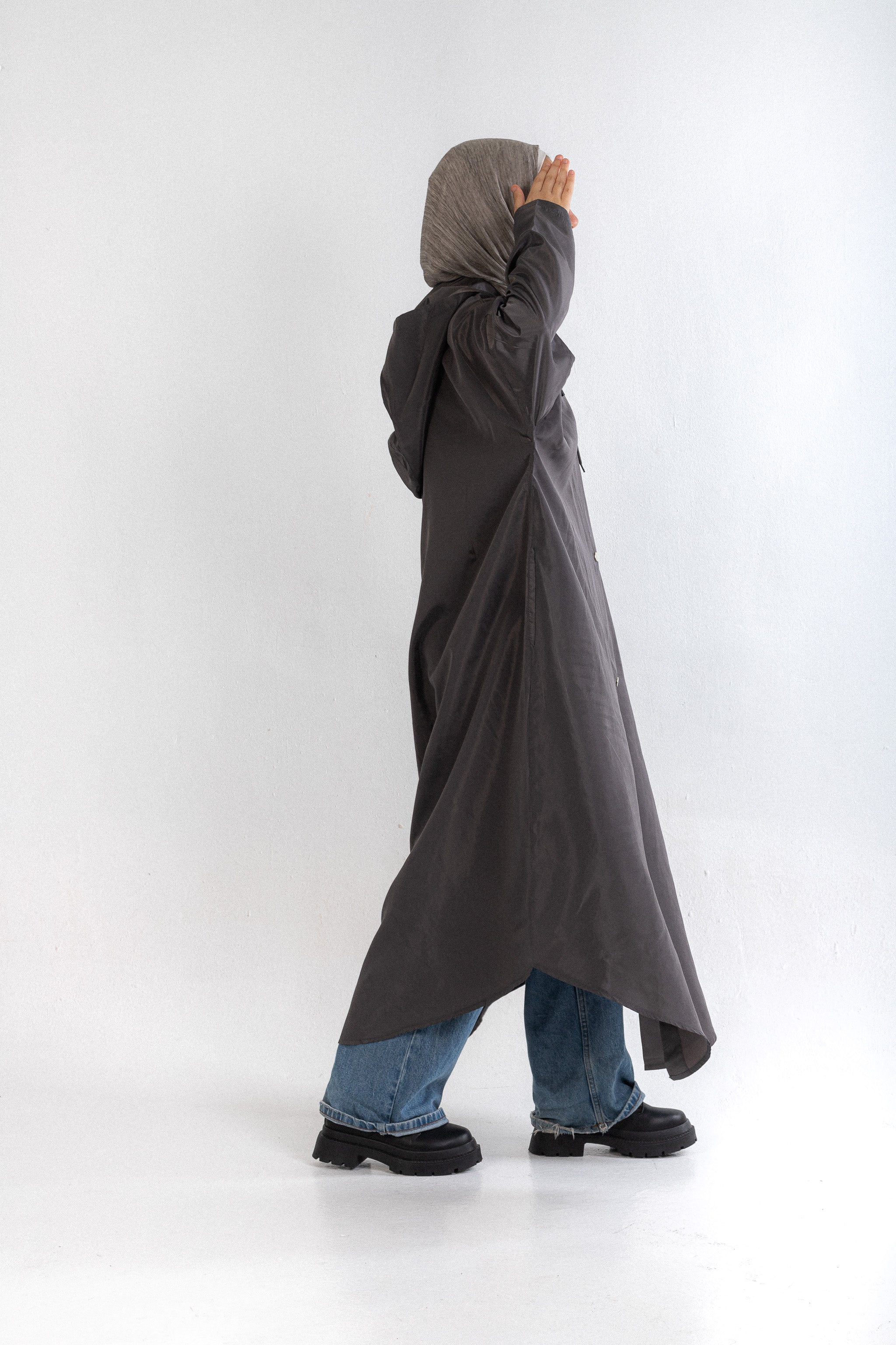 Sayl Raincoat Grey