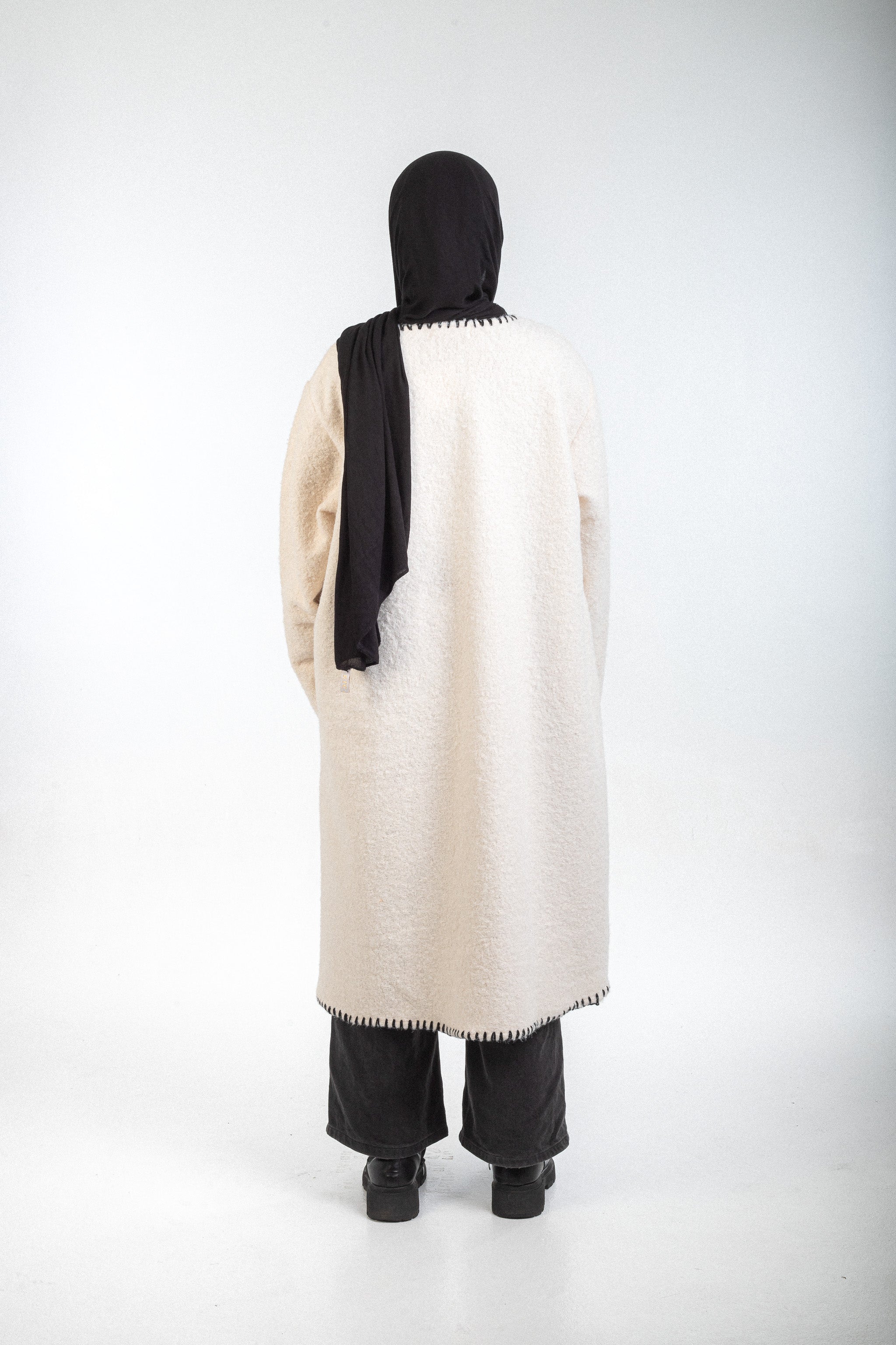 Athar Coat Off White