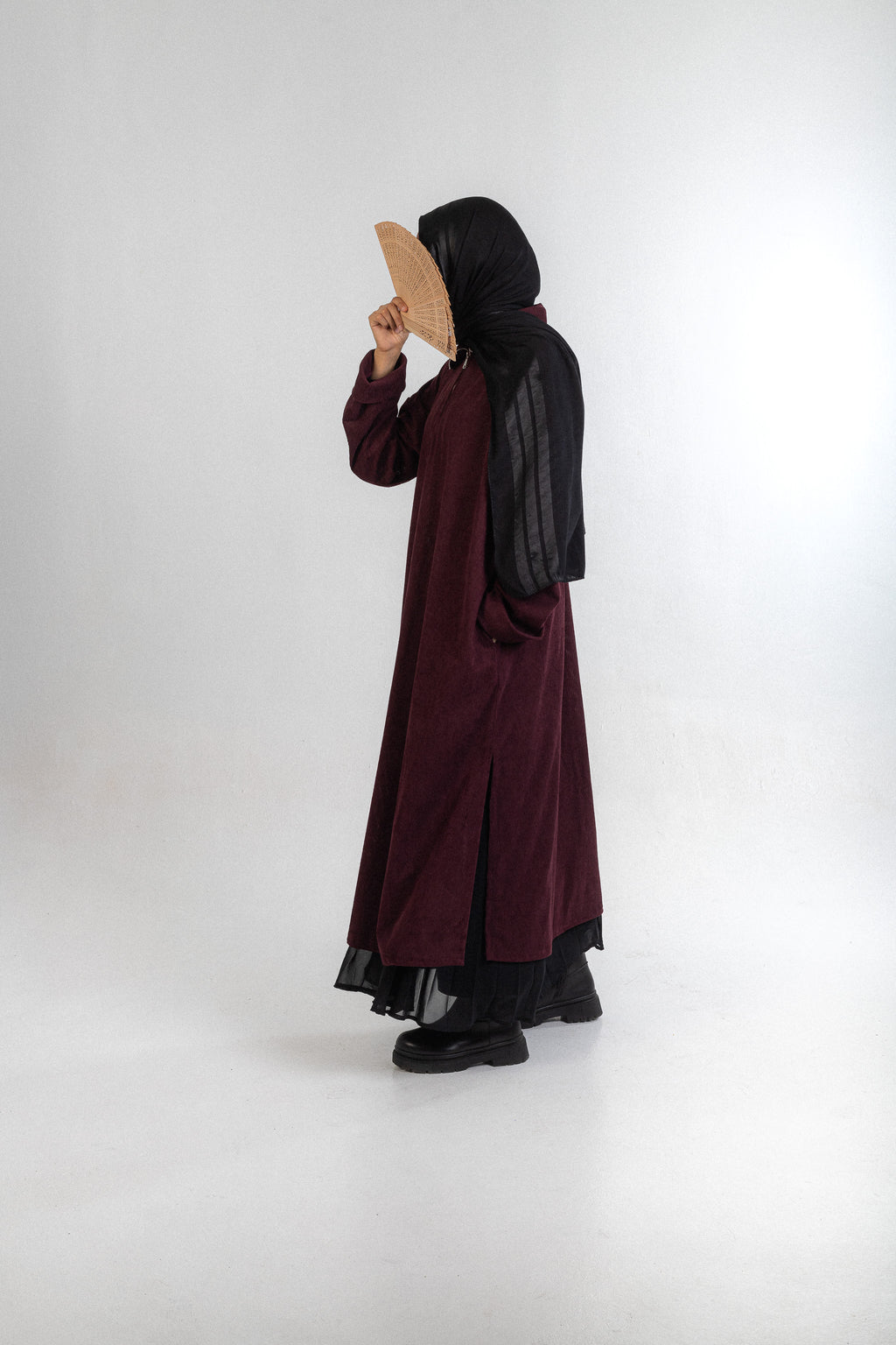 Khuta Tunic Burgundy
