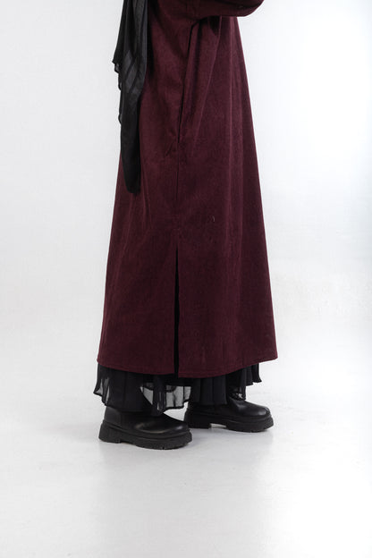 Khuta Tunic Burgundy