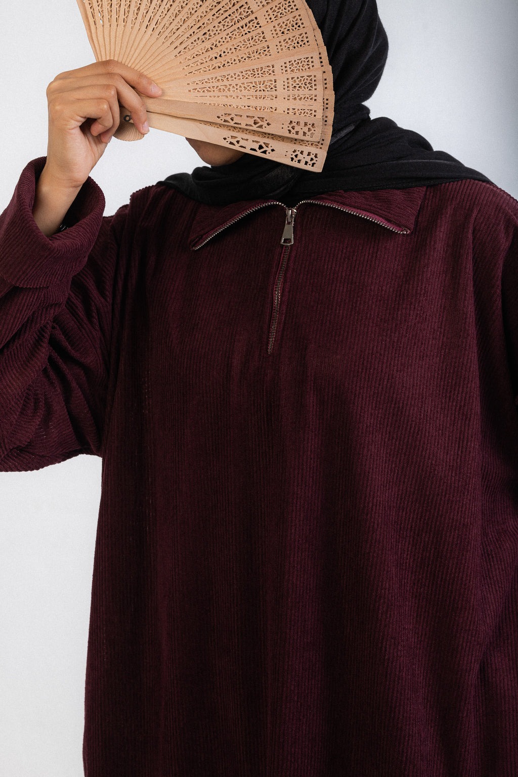 Khuta Tunic Burgundy
