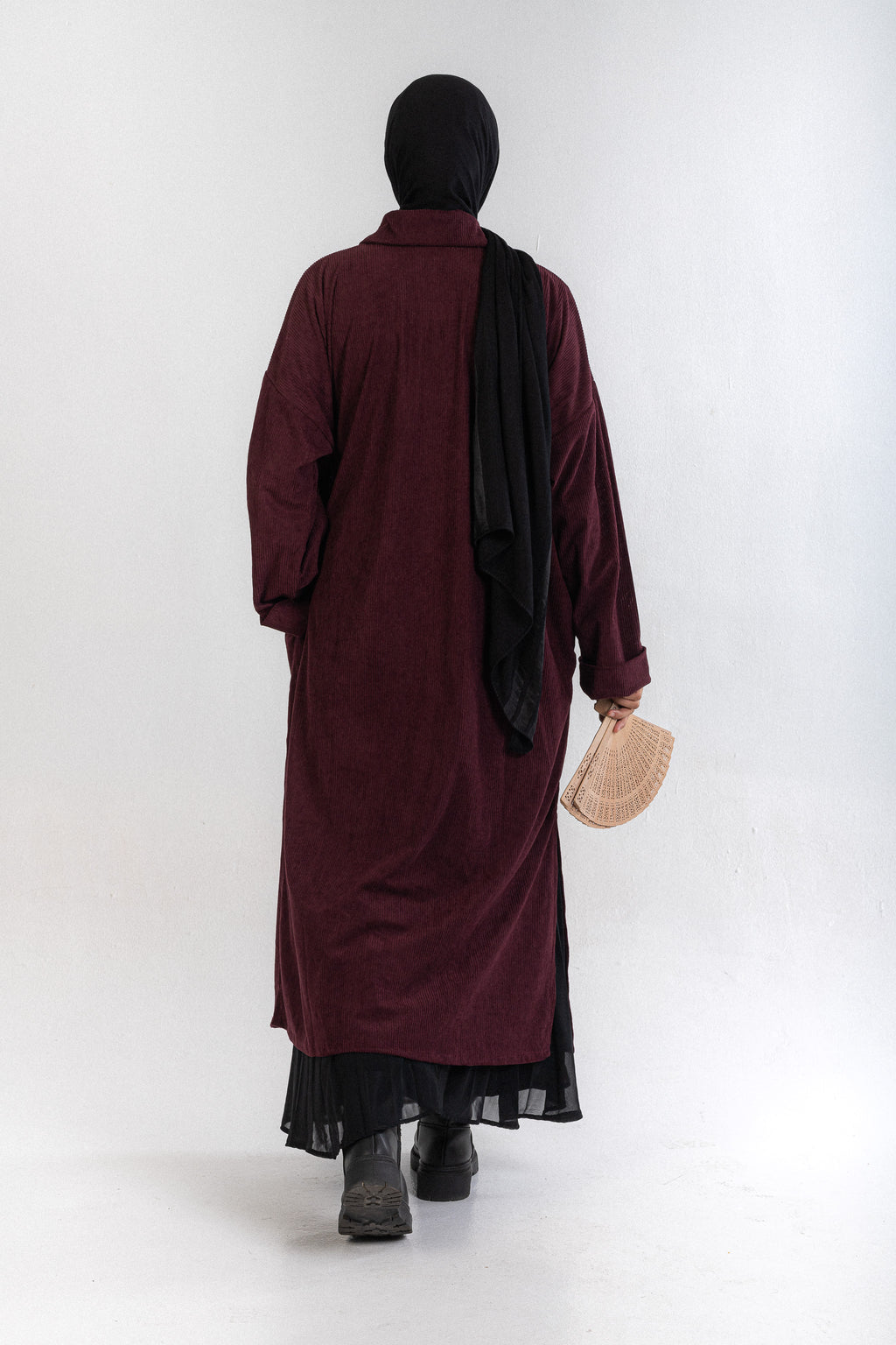 Khuta Tunic Burgundy
