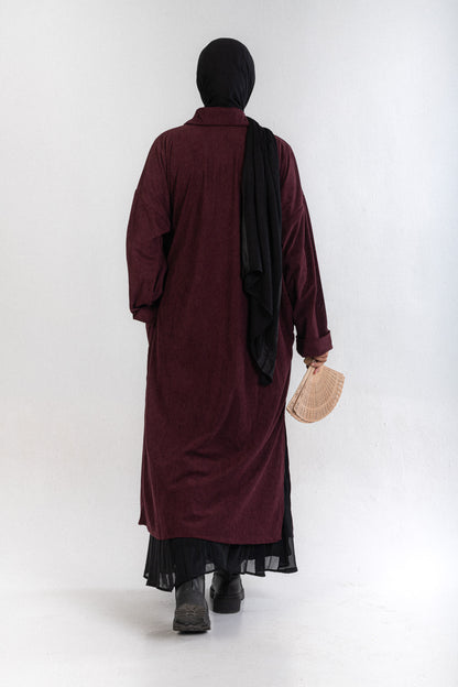 Khuta Tunic Burgundy
