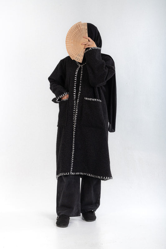 Athar Coat Black