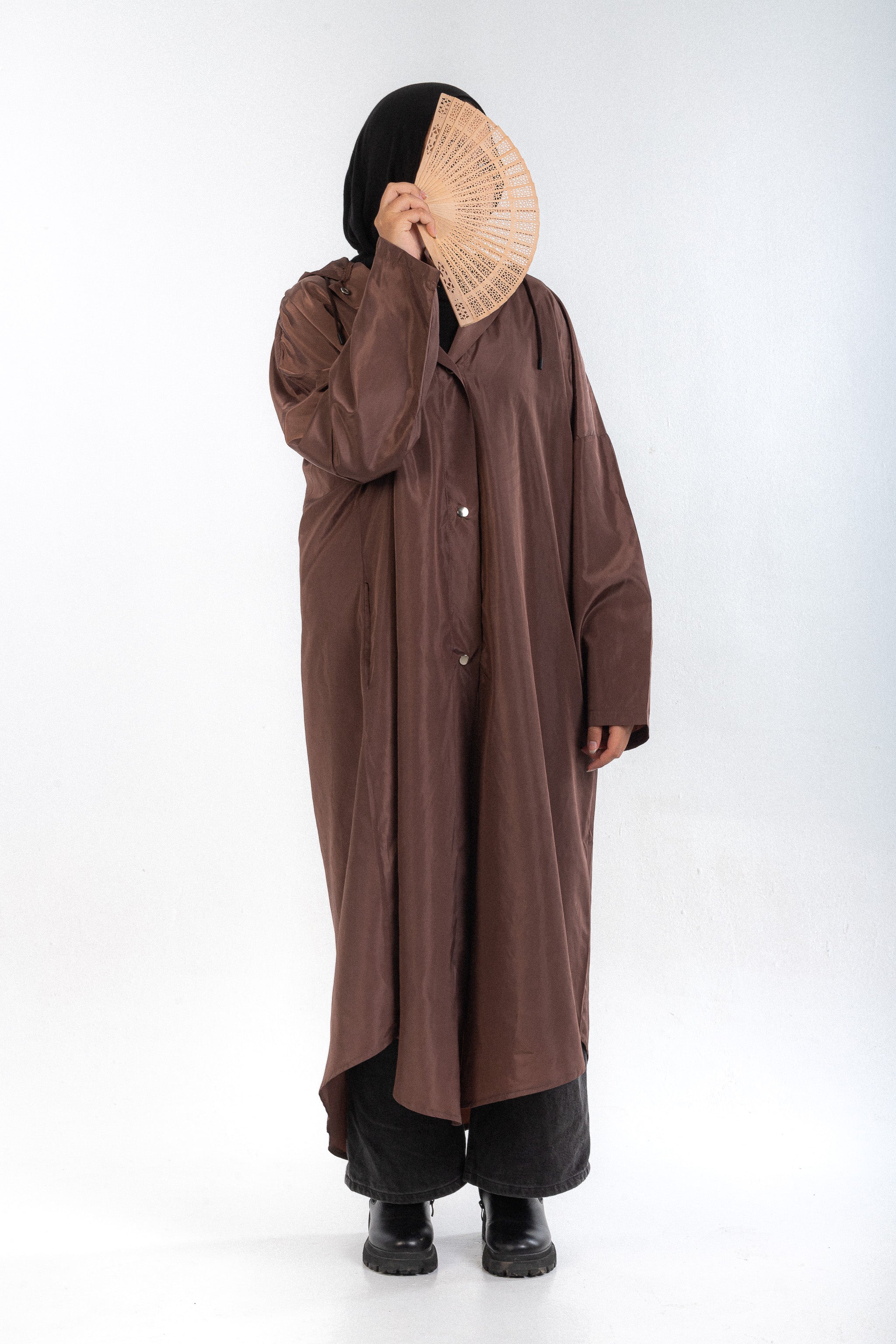 Sayl Raincoat Brown